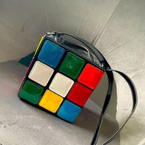 Rubik’s cube purse